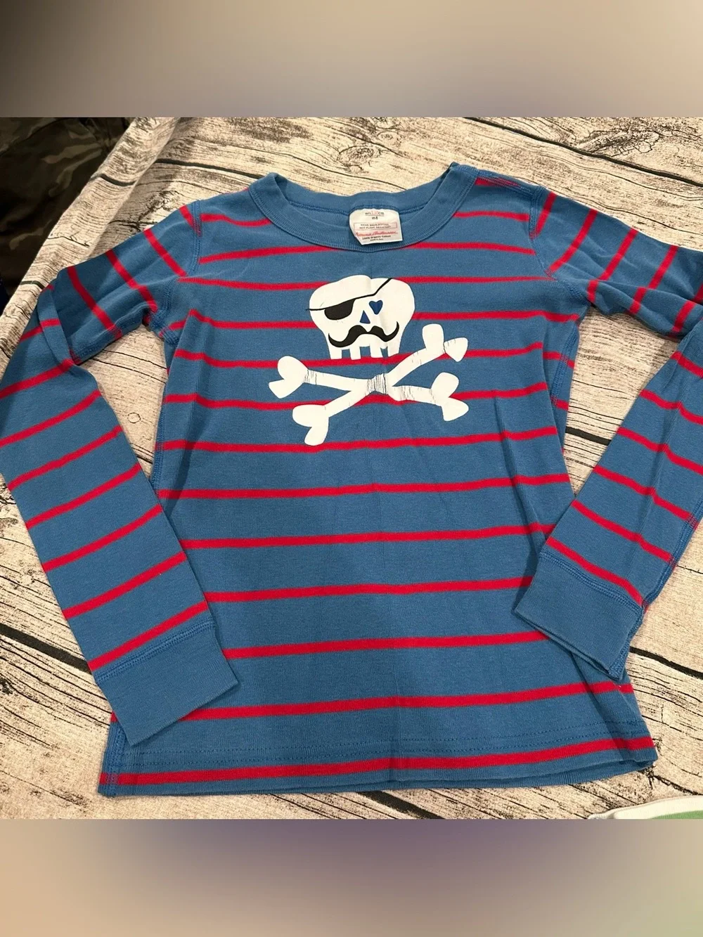 Hanna Andersson Unisex Kids Lot of 6 Mismatched Organic Pajamas Size 8